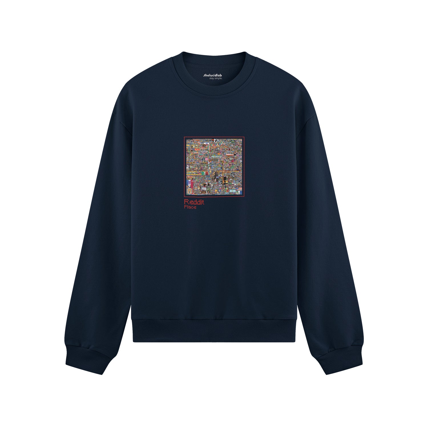 Reddit Place Oversize Sweatshirt