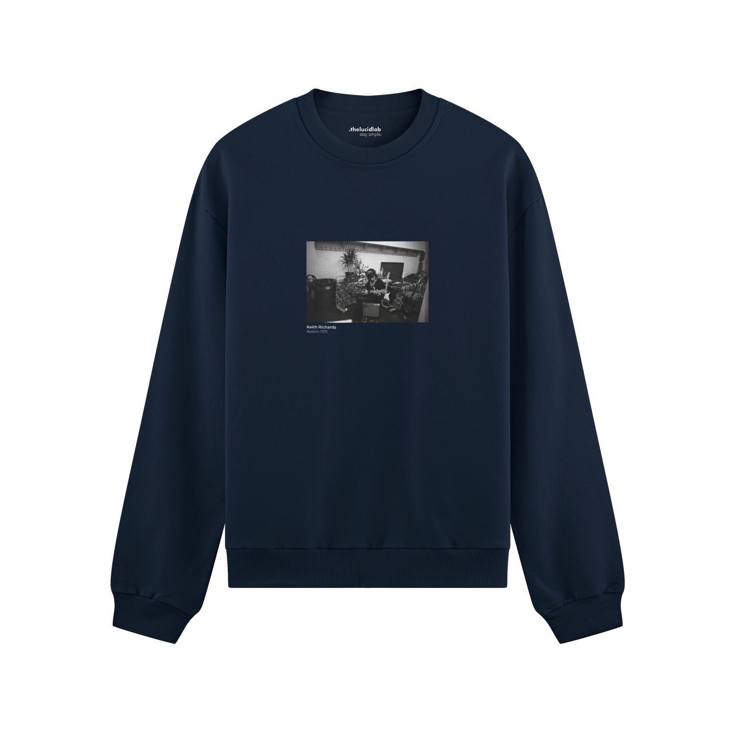 Keith Richards Boston 1975 Oversize Sweatshirt