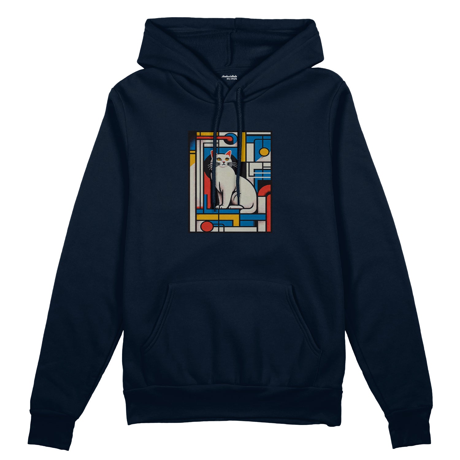 Bauhaus Cat Tişört Oversize Hoodie