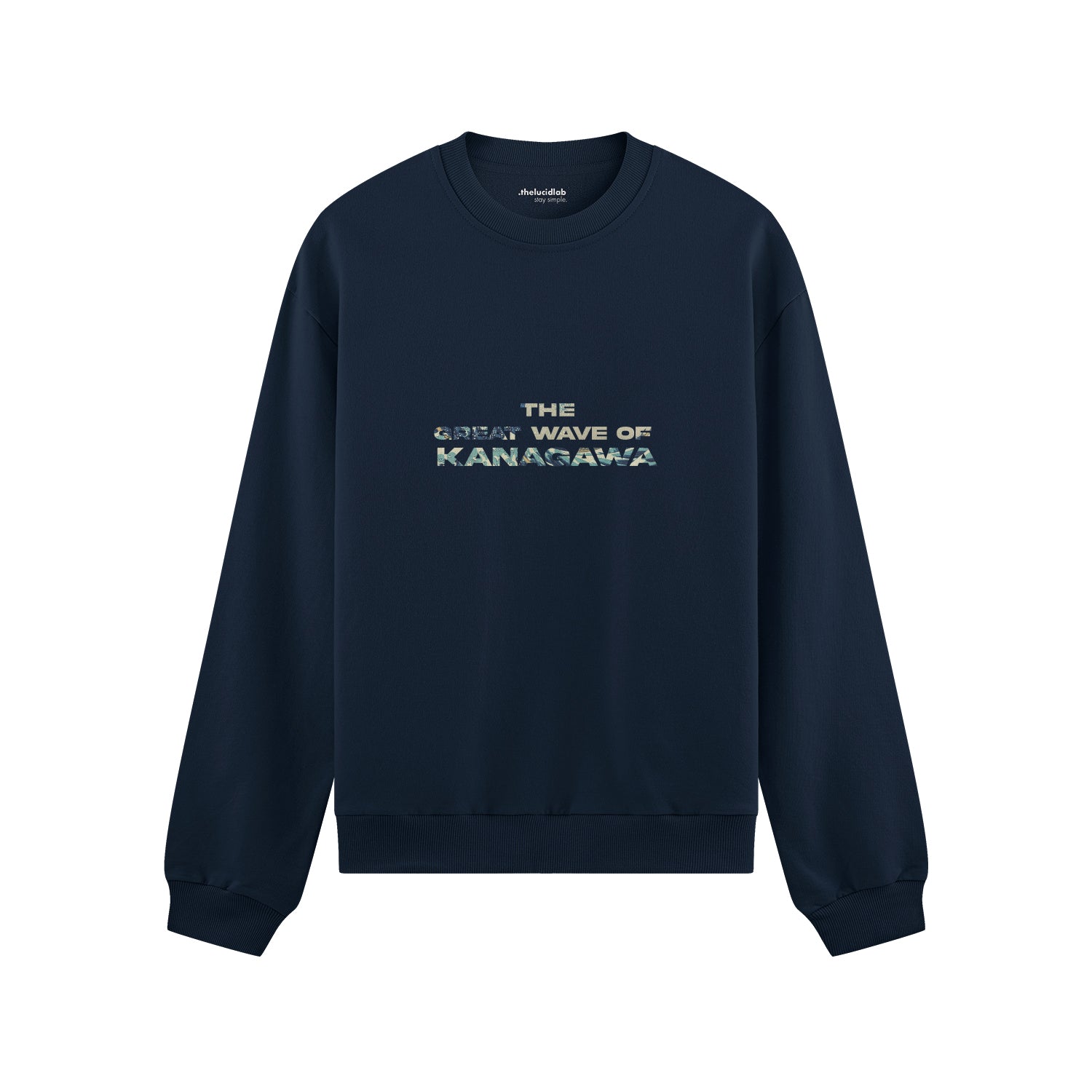 The Great Wave of Kanagawa Oversize Sweatshirt