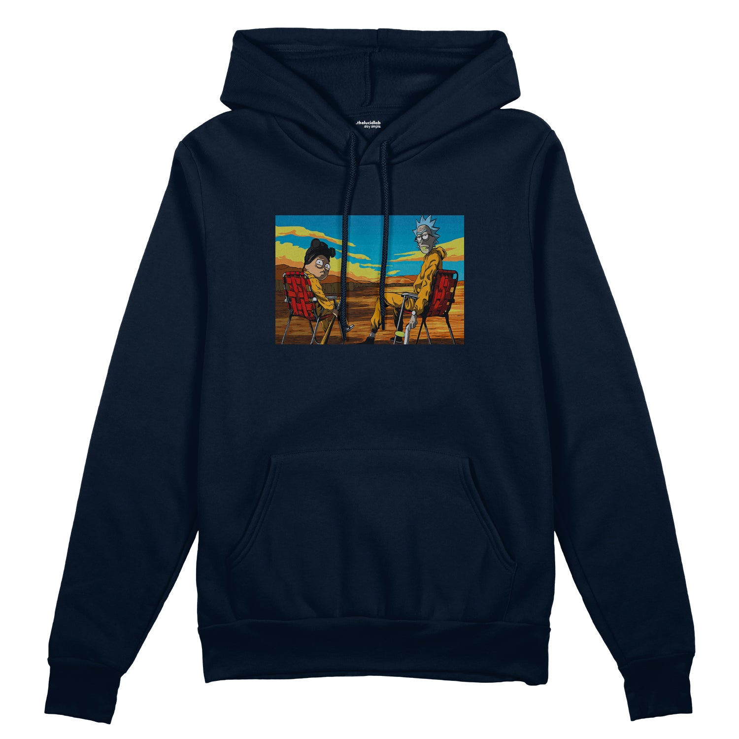 Breaking Bad / Rick and Morty Oversize Hoodie