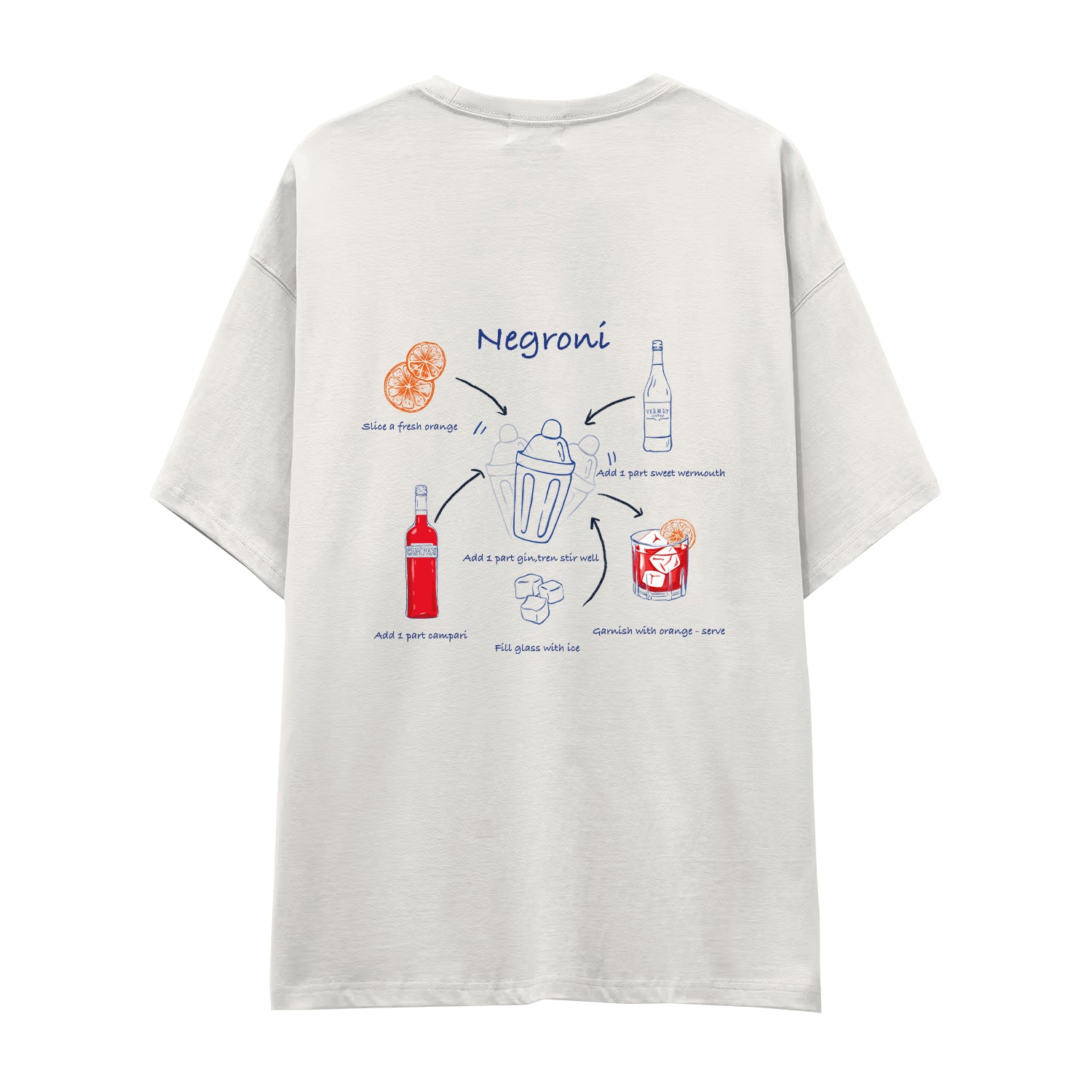Negroni Oversize Tişört