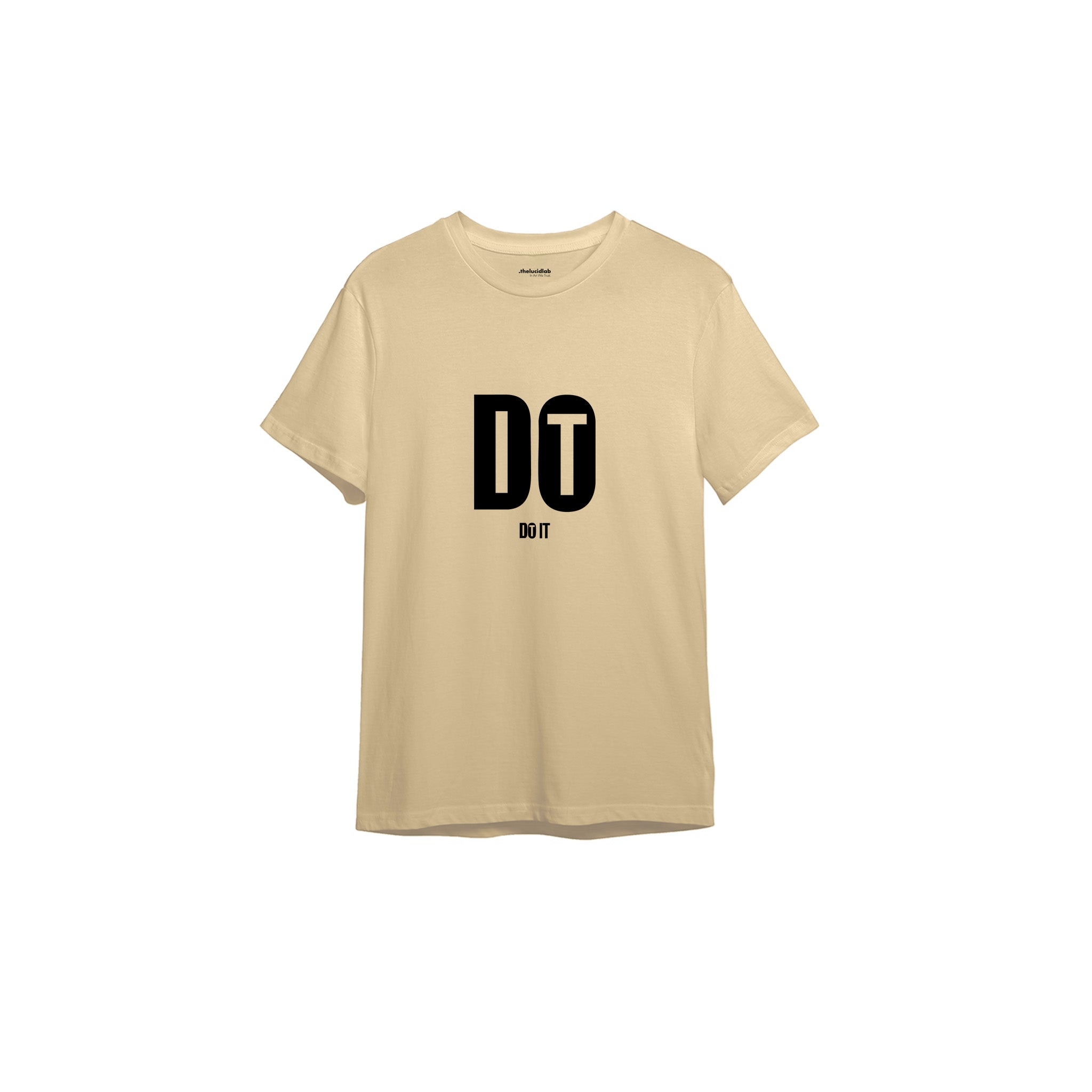 DO IT Tişört — Krem