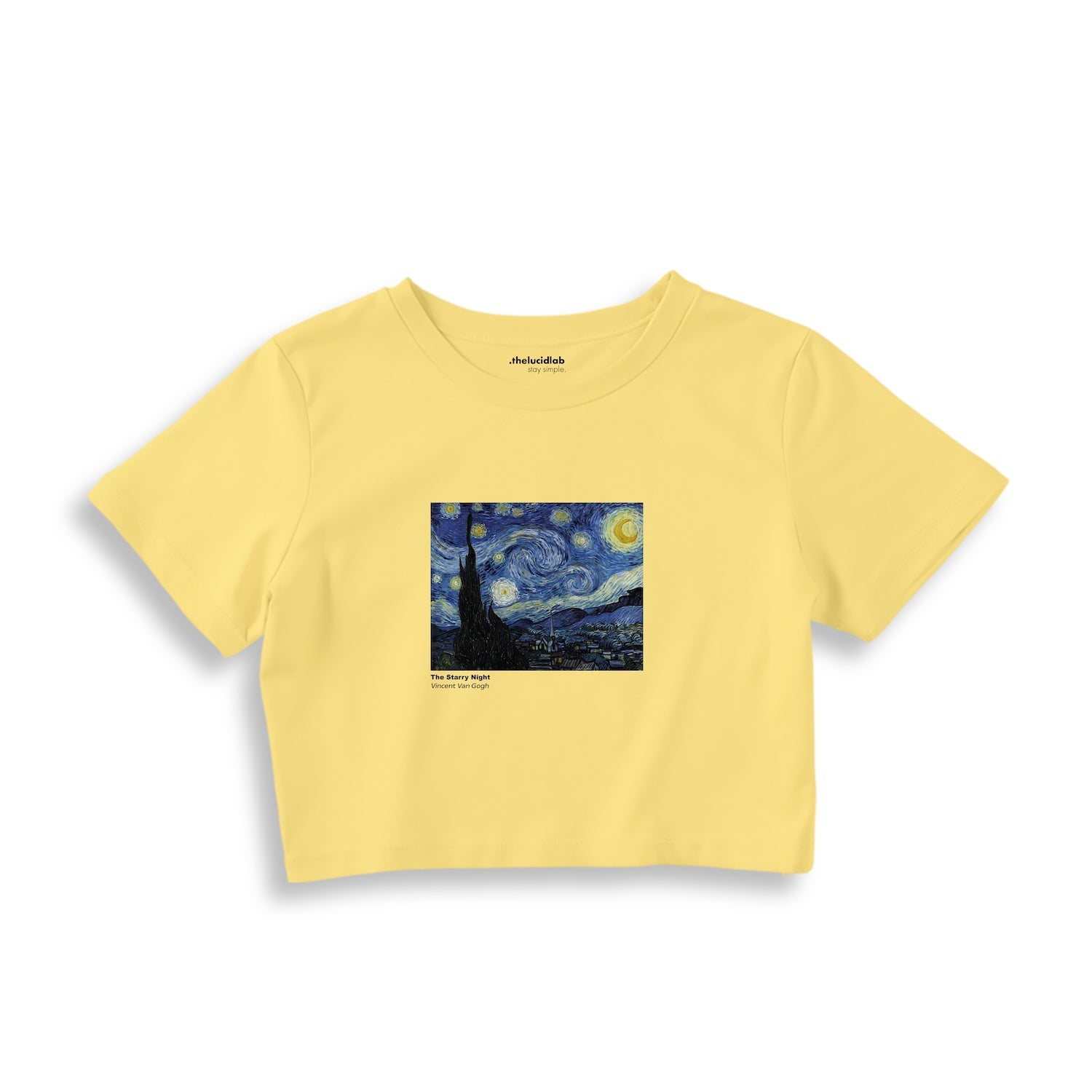 The Starry Night Crop Tişört