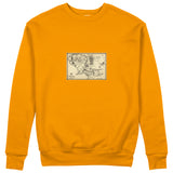 Yüzüklerin Efendisi Orta Dünya Haritası - Lord Of The Rings Sweatshirt