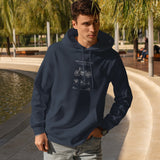 Harley Davidson Model 28B Motosiklet Oversize Hoodie