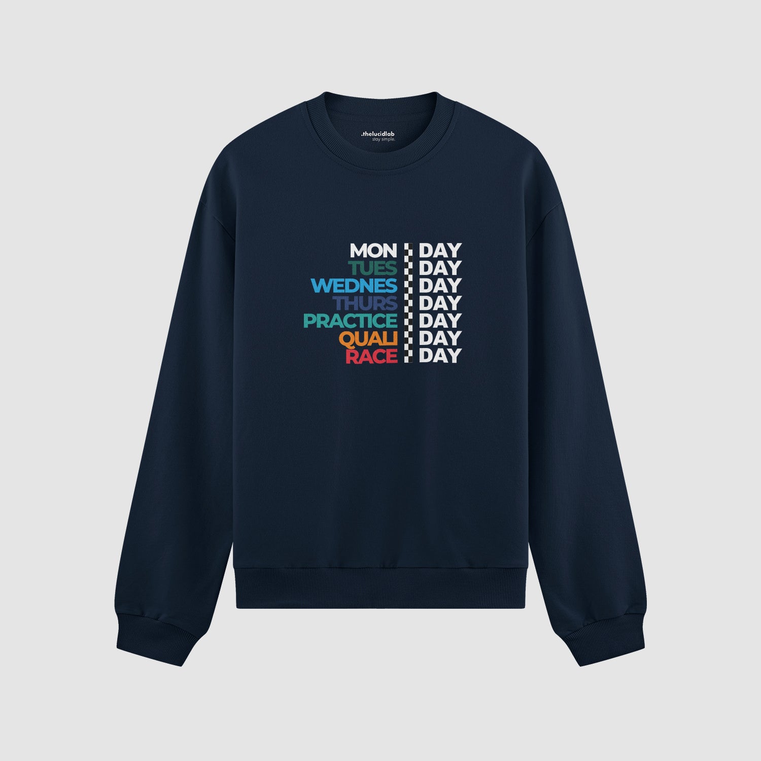 Formula 1 / Week Days Oversize Sweatshirt