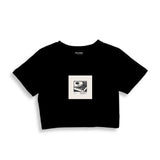 Vinyl Dreams Crop Tişört