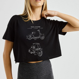 Vespa Crop Tişört