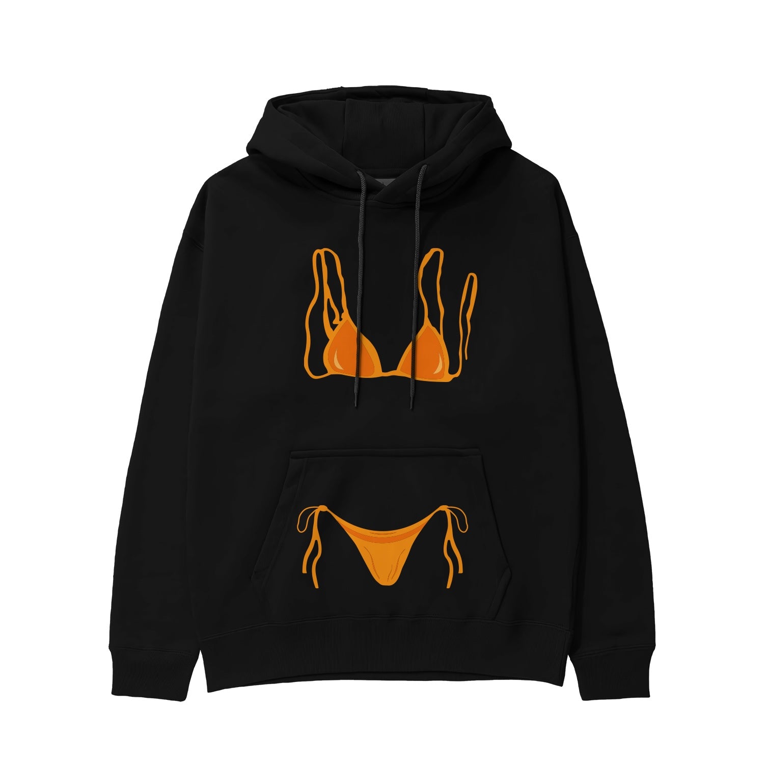 Orange Bikini Hoodie