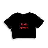 Toxic Queen Crop Tişört