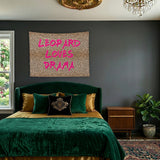 Leopard Loves Drama Duvar Örtüsü