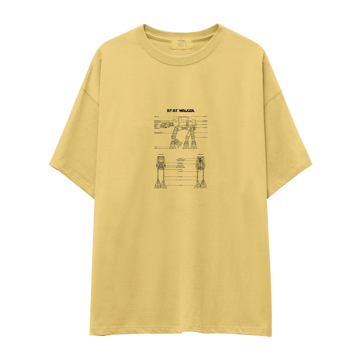 AT-AT Walker Oversize Tişört