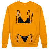 Black Bikini Sweatshirt