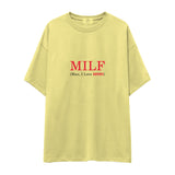 MILF / Man I Love Ferrari Oversize Tişört