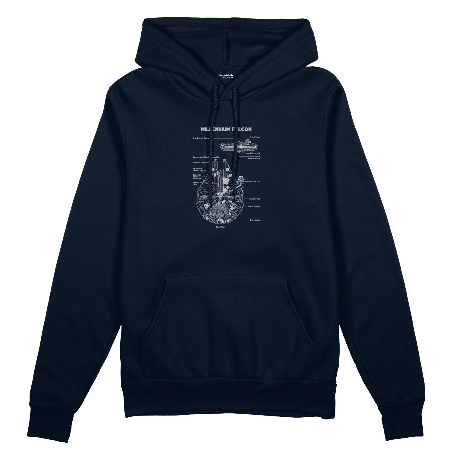 Millennium Falcon Oversize Hoodie