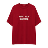Adult Film Director Oversize Tişört