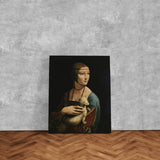 Lady with an Ermine / Leonardo da Vinci Kanvas Tablo