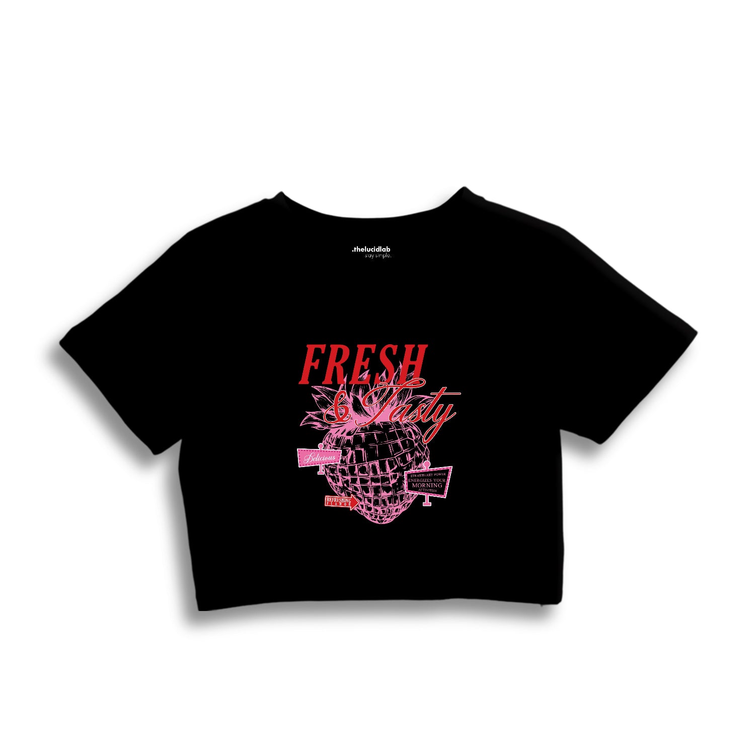 Fresh & Tasty Crop Tişört