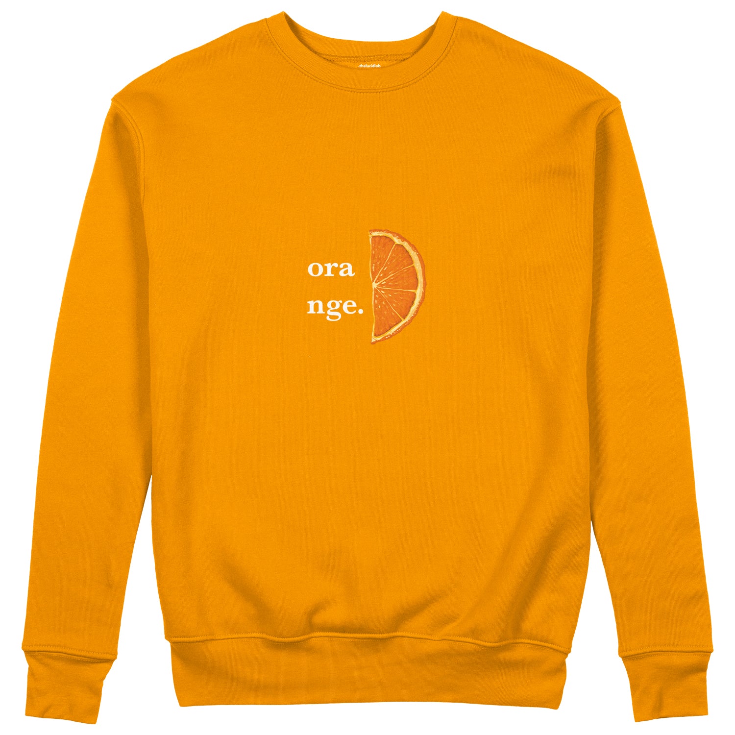 Orange Sweatshirt