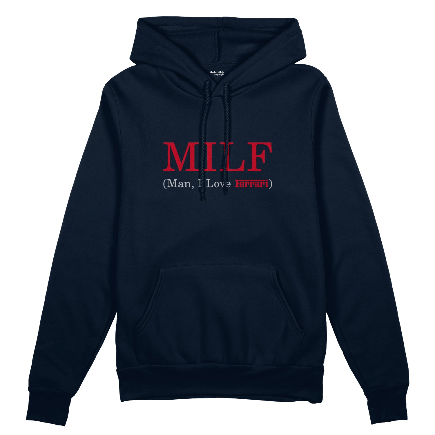 MILF / Man I Love Ferrari Oversize Hoodie
