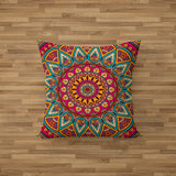 Mandala Çift Taraflı Kırlent Kılıfı 2 Adet