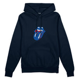 The Rolling Stones Blue Oversize Hoodie