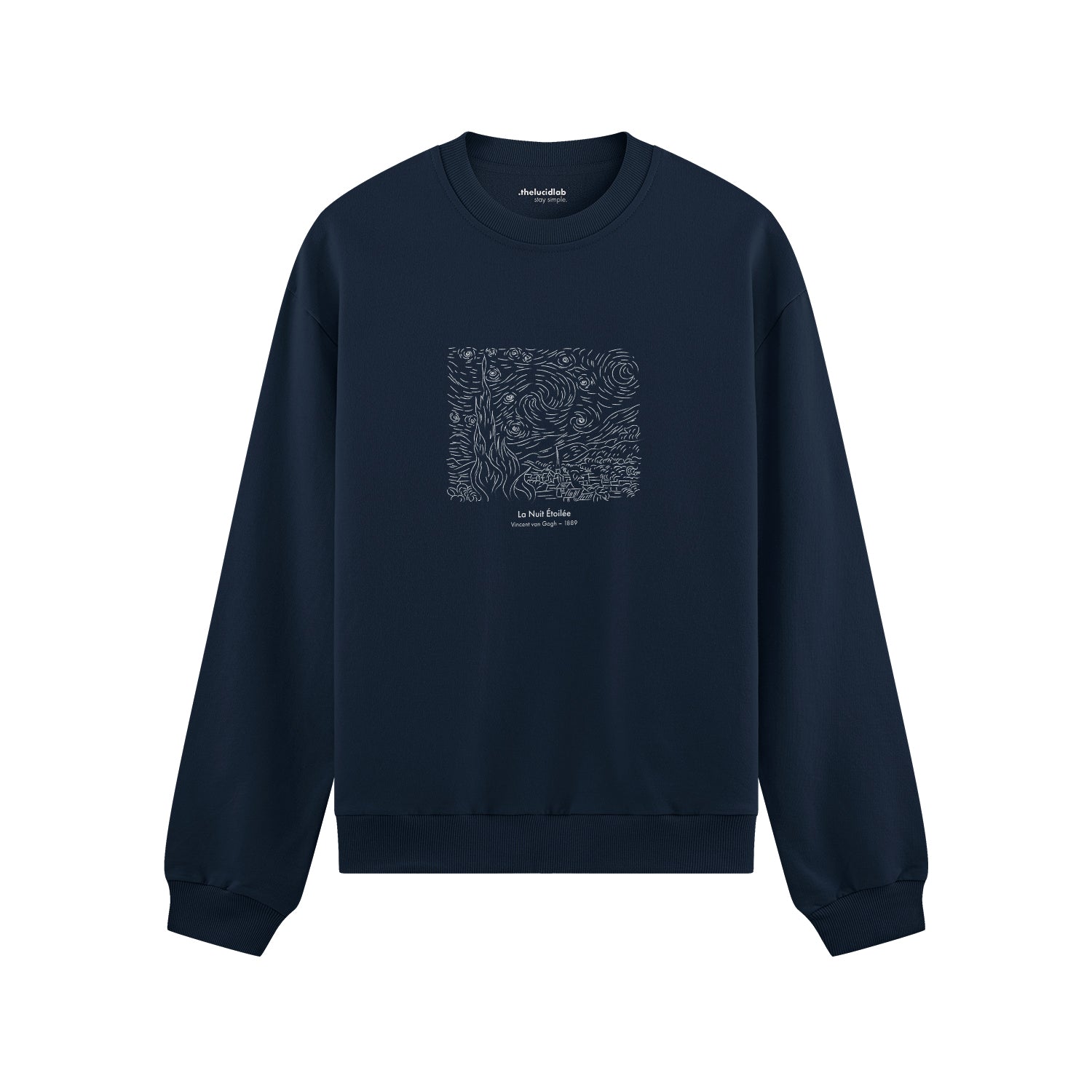 La Nuit étoilée Oversize Sweatshirt