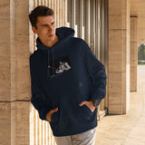 Jimi Hendrix Falkoner Centret Copenhagen 1969 Oversize Hoodie