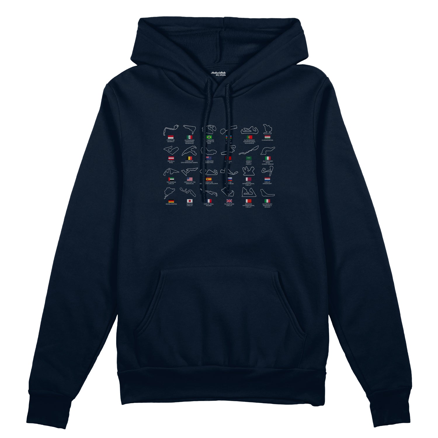 All Tracks / Formula 1 Pistleri Oversize Hoodie