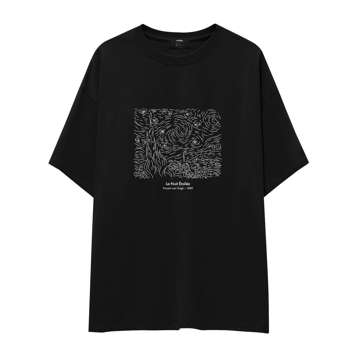 La Nuit étoilée Oversize Tişört