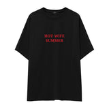 Hot Wife Summer Oversize Tişört