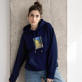 Café Terrace at Night Hoodie