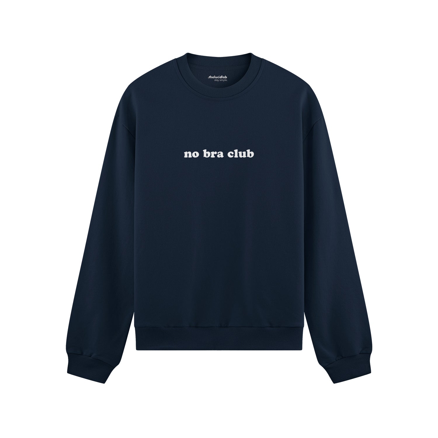 No Bra Club Oversize Sweatshirt