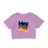 Hey Crop Tişört