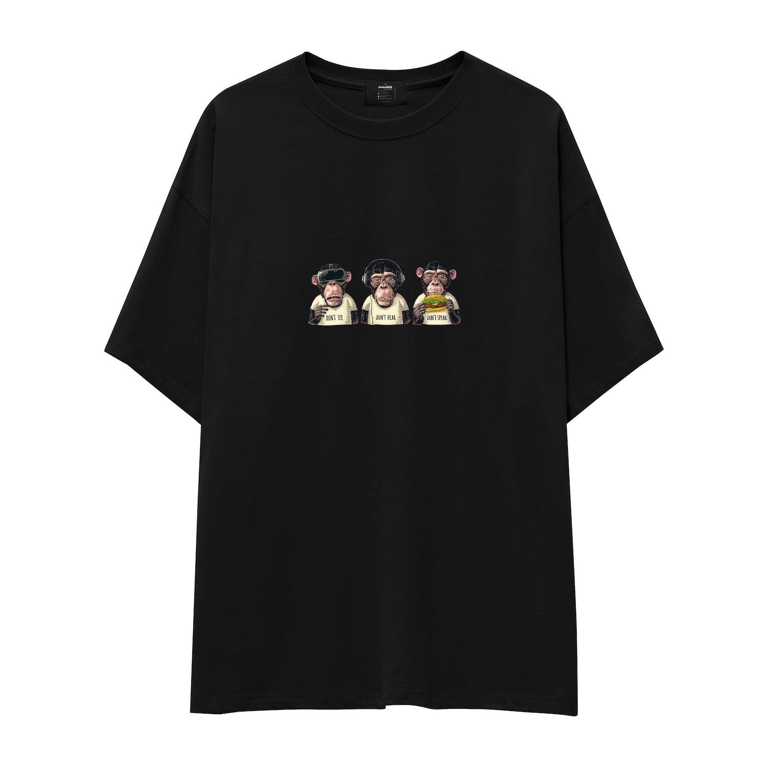 Diplomatic Monkeys Oversize Tişört