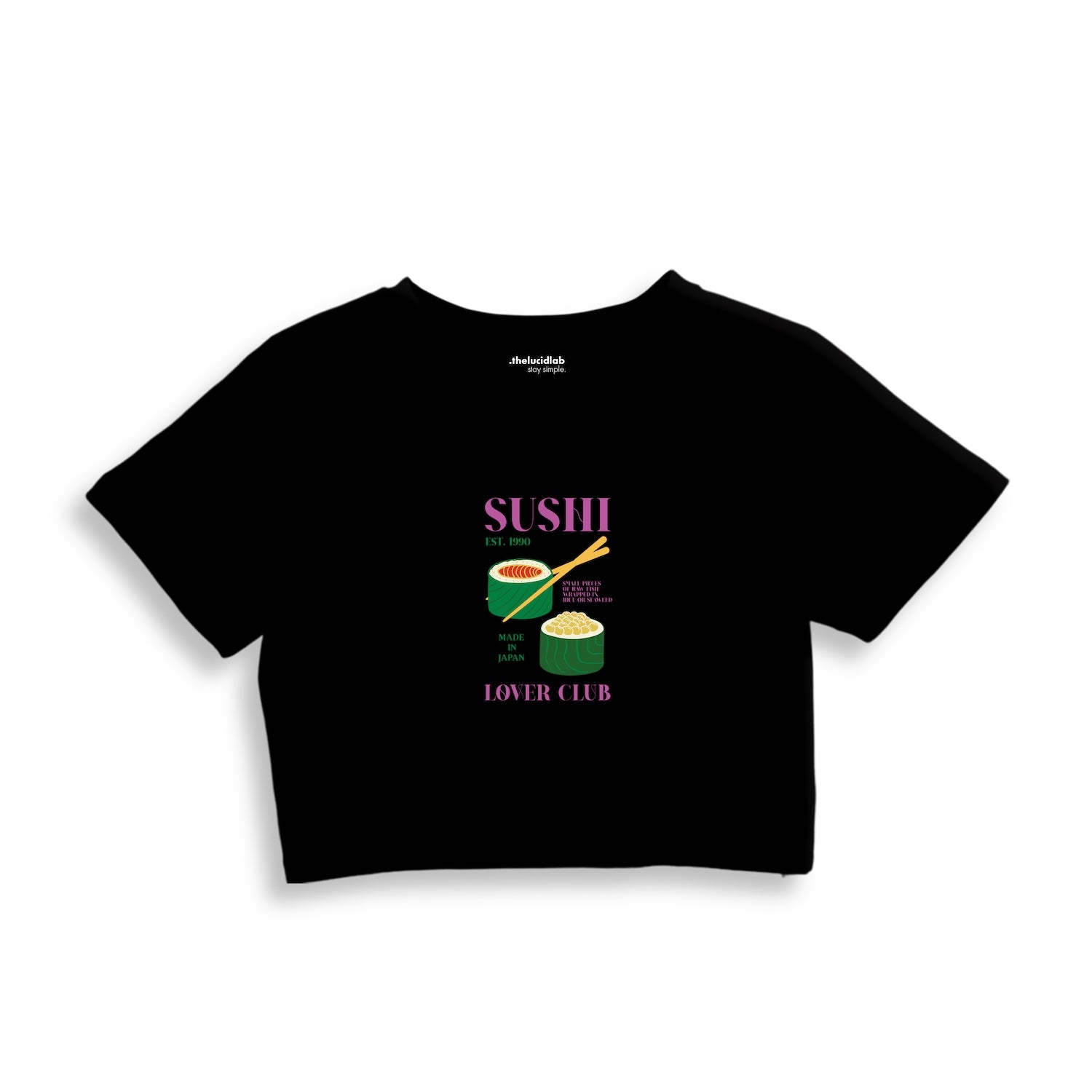 Roll With It Crop Tişört