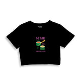 Roll With It Crop Tişört