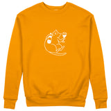 Wine Lover Cat Sweatshirt