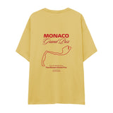 Monako Grand Prix Oversize Tişört