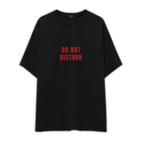 Do Not Disturb Oversize Tişört