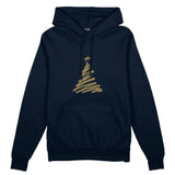 Minimal Christmas Tree Oversize Hoodie