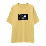 Keith Richards Connecticut 1977 Oversize Tişört