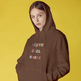 Kişiye Özel Baskılı Oversize Hoodie