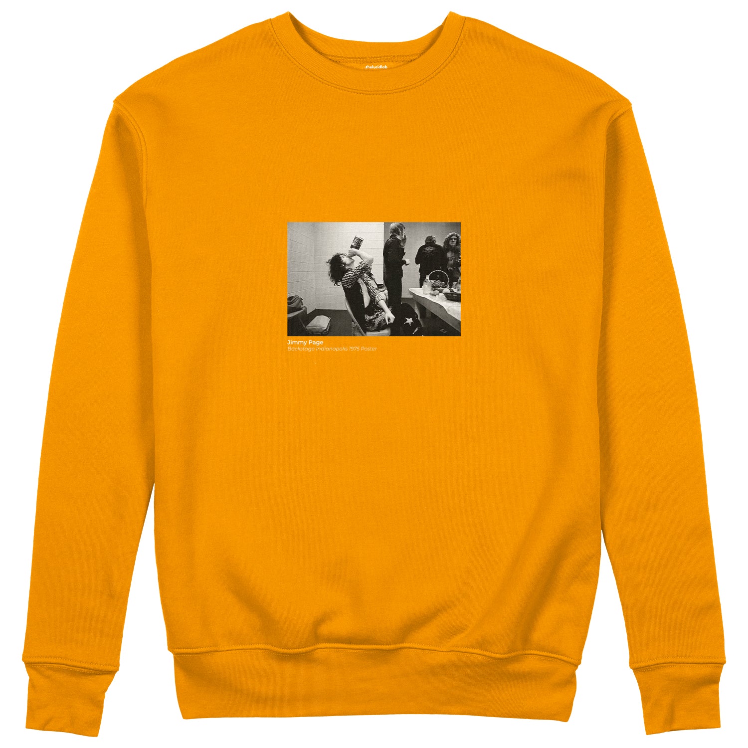 Jimmy Page Backstage Indianapolis 1975 Sweatshirt
