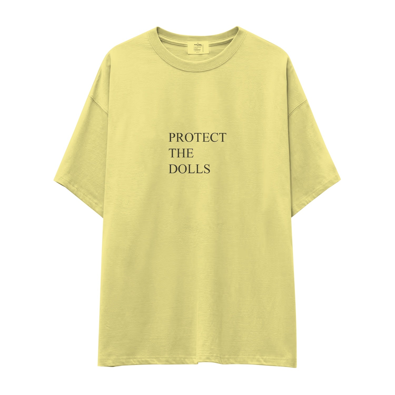 Protect The Dolls Oversize Tişört