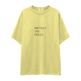 Protect The Dolls Oversize Tişört