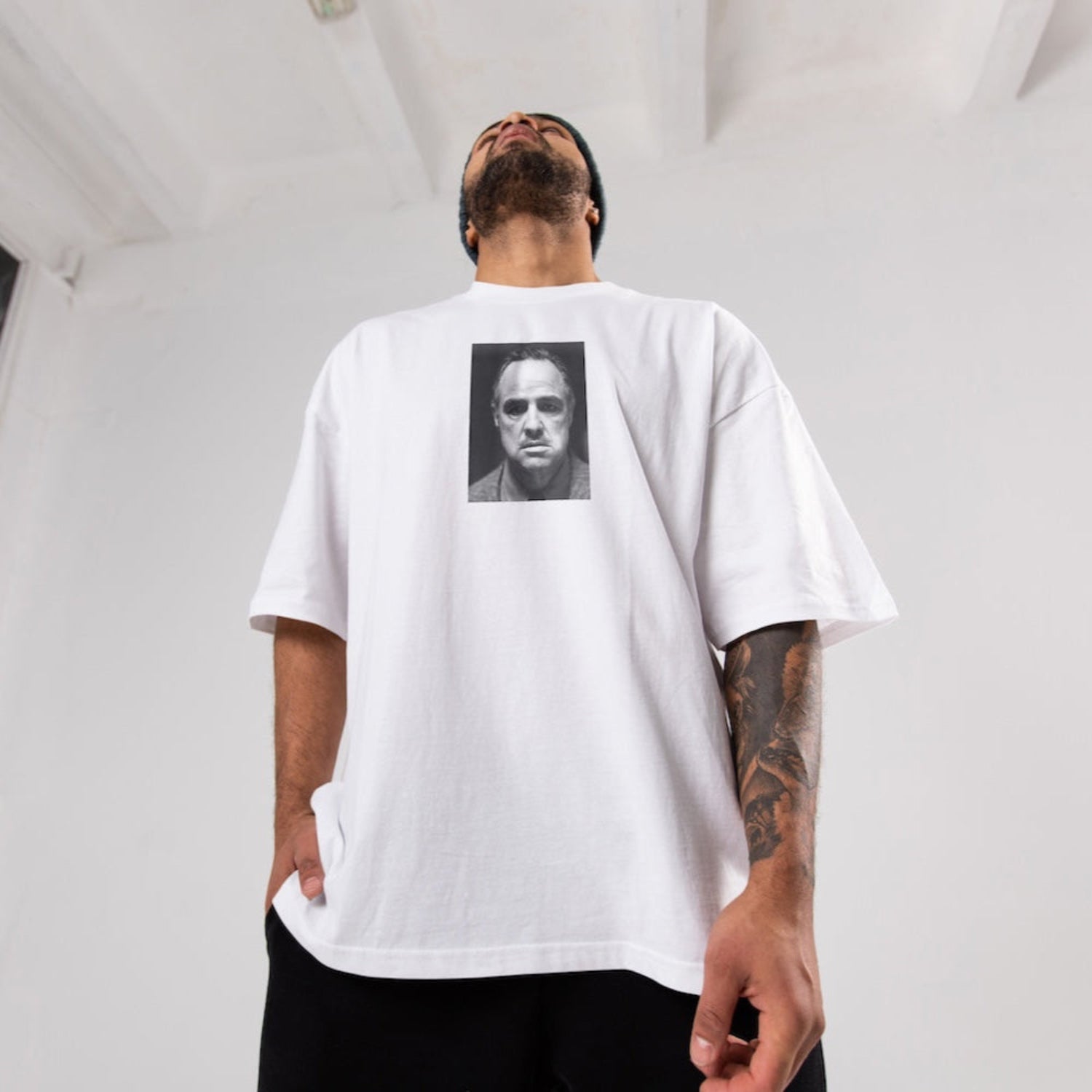 Marlon Brando / Godfather 1972 Oversize Tişört