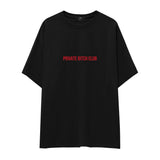 Private Bitch Club Oversize Tişört