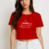 Hotdog Crop Tişört